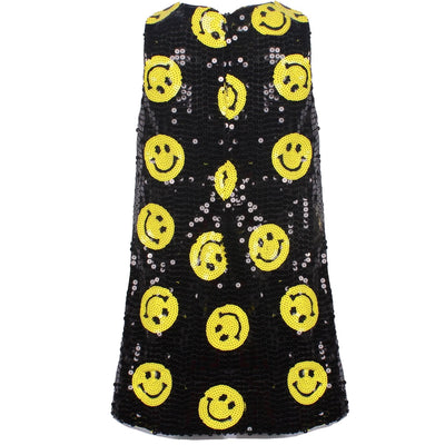 Lola + The Boys Dresses Don't Worry Be Happy Sequin Dress