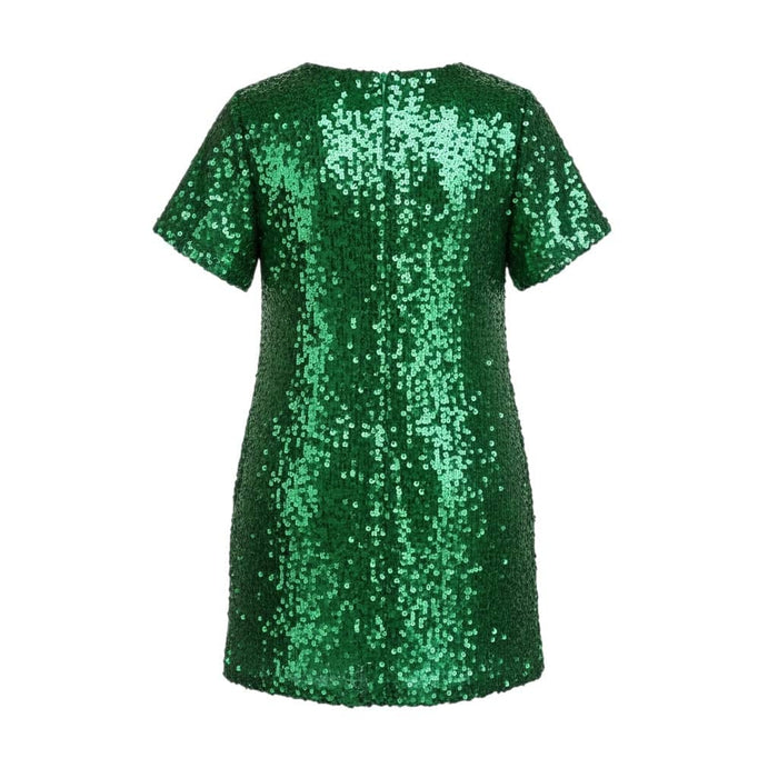 Lola + The Boys 4 Emerald Sparkle Sequin Dress