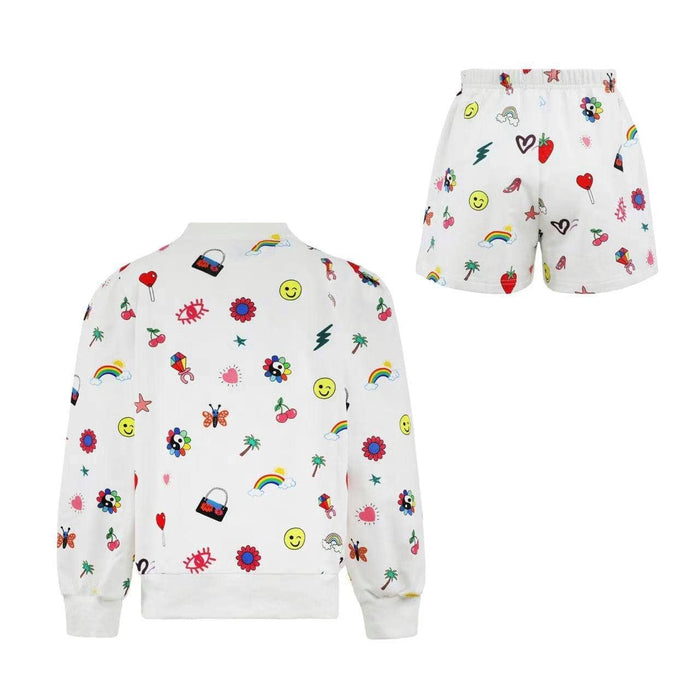 Lola + The Boys Emoji Vibes Short Set