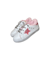 Lola + The Boys Footwear 5.5C (21) Paris Pink Fur Star Girl Sneaker