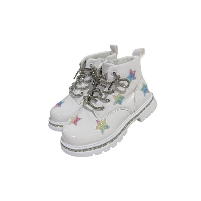 Lola-spring-25 Footwear Rainbow Shimmer Stars Boots