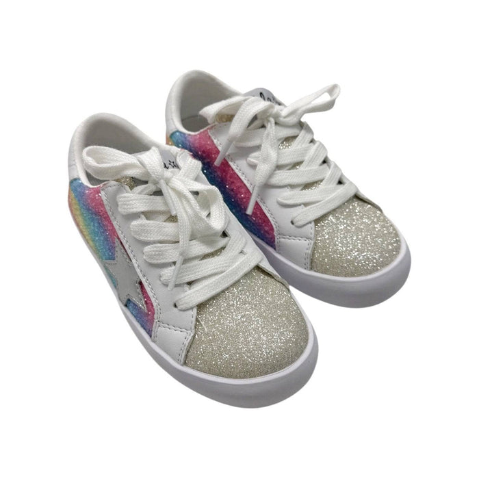 Lola + The Boys Footwear Shimmer Rainbow Star Sneakers