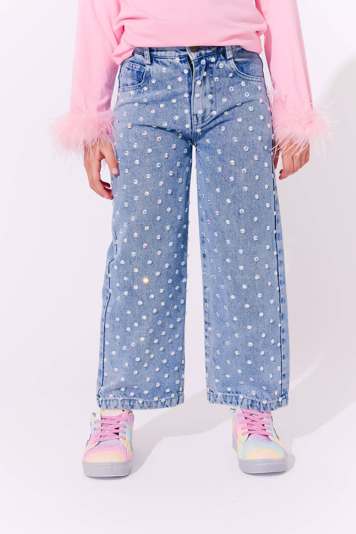 Lola + The Boys Gems Sparkle Jeans