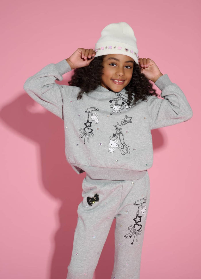 Lola + The Boys Hello Kitty Cozy Charm Hoodie Set