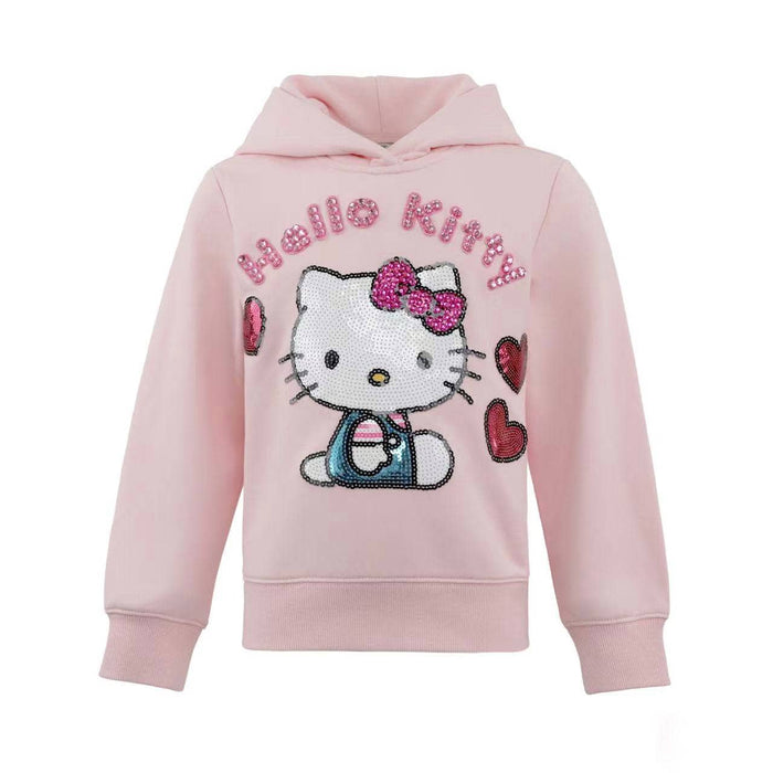 Lola + The Boys Hello Kitty Gem Love Hoodie