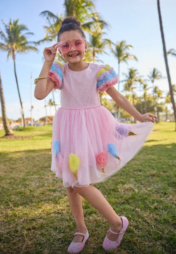 Lola + The Boys Ice Cream Shimmer Tulle Dress, 10 Lola + The Boys Ice Cream Shimmer Tulle Dress, 10