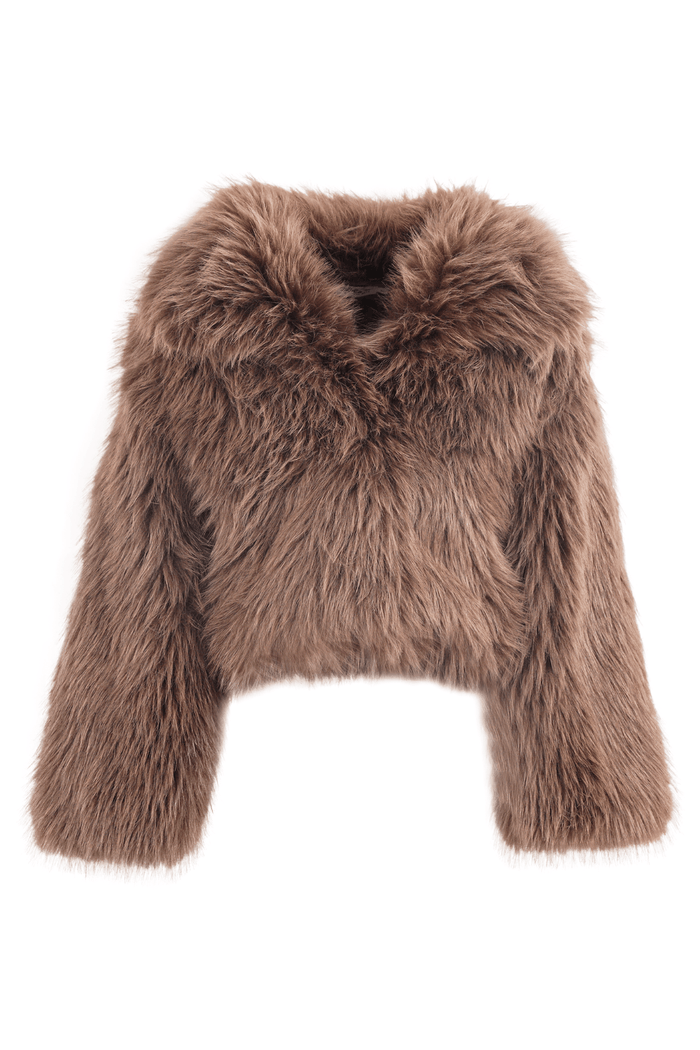 Lola + The Boys Jacket Cozy Coco Faux Fur Jacket - Teen/Women