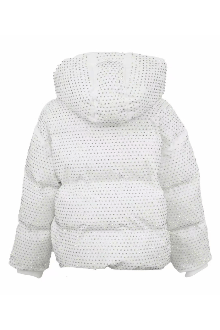 Lola + The Boys Jacket Crystal Cloud Puffer