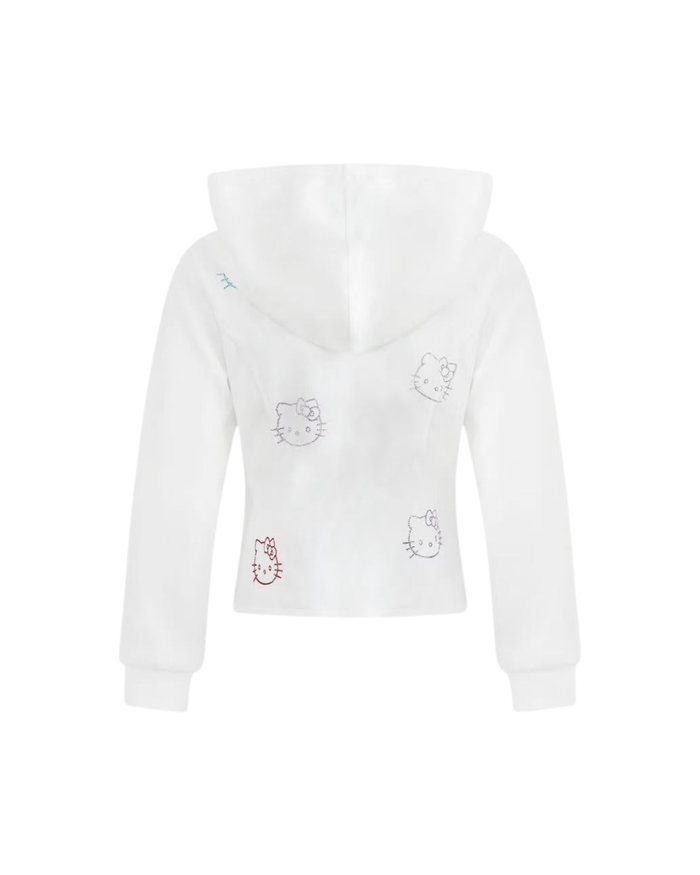 Lola + The Boys Jacket Hello Kitty® Crystal Athletic Jacket