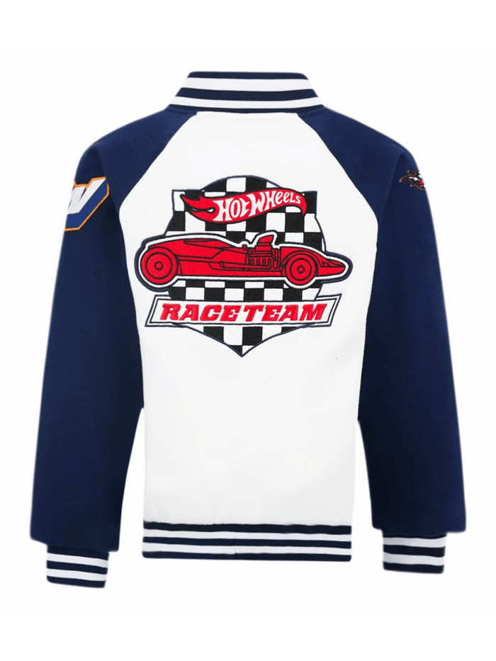 Lola + The Boys Jacket Hot Wheels™ Patch Bomber
