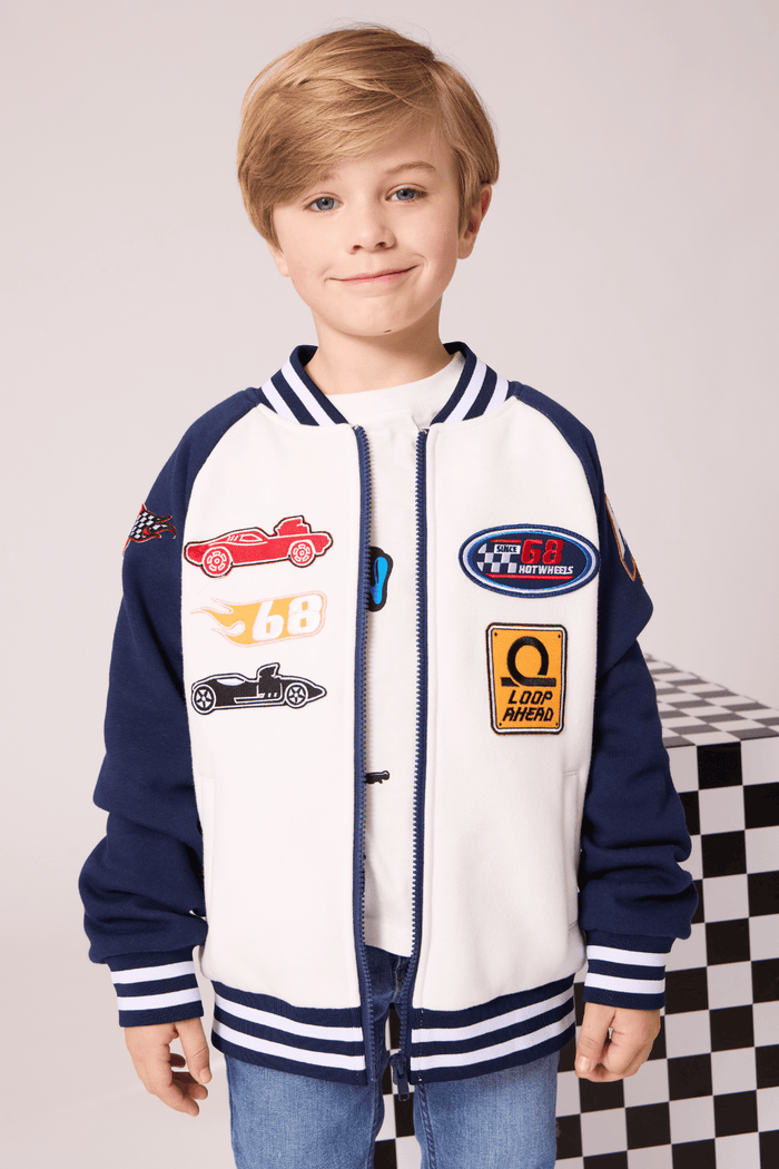 Lola + The Boys Jacket 2 Hot Wheels™ Patch Bomber