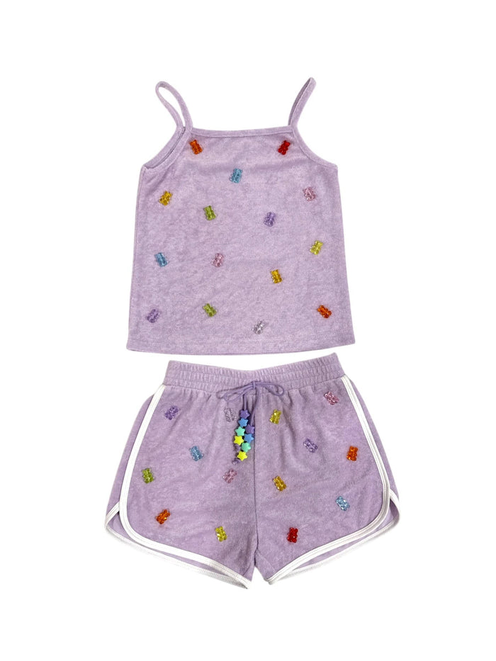 Lola + The Boys Lavender Gummy Bear Cutie Set