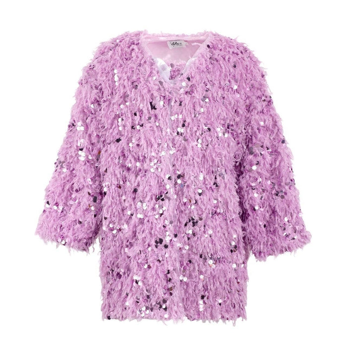 Lola + The Boys Lavender Sequin Set