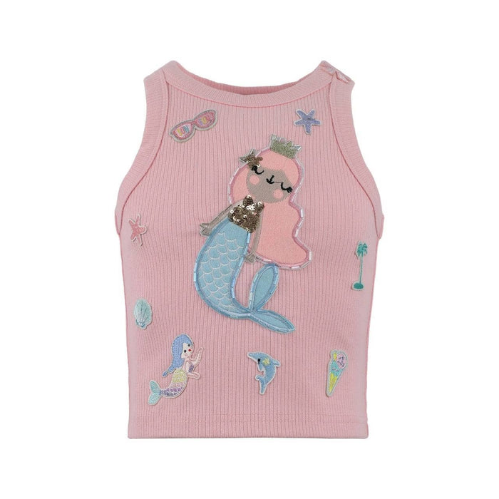 Lola + The Boys Mermaid Patch Tank