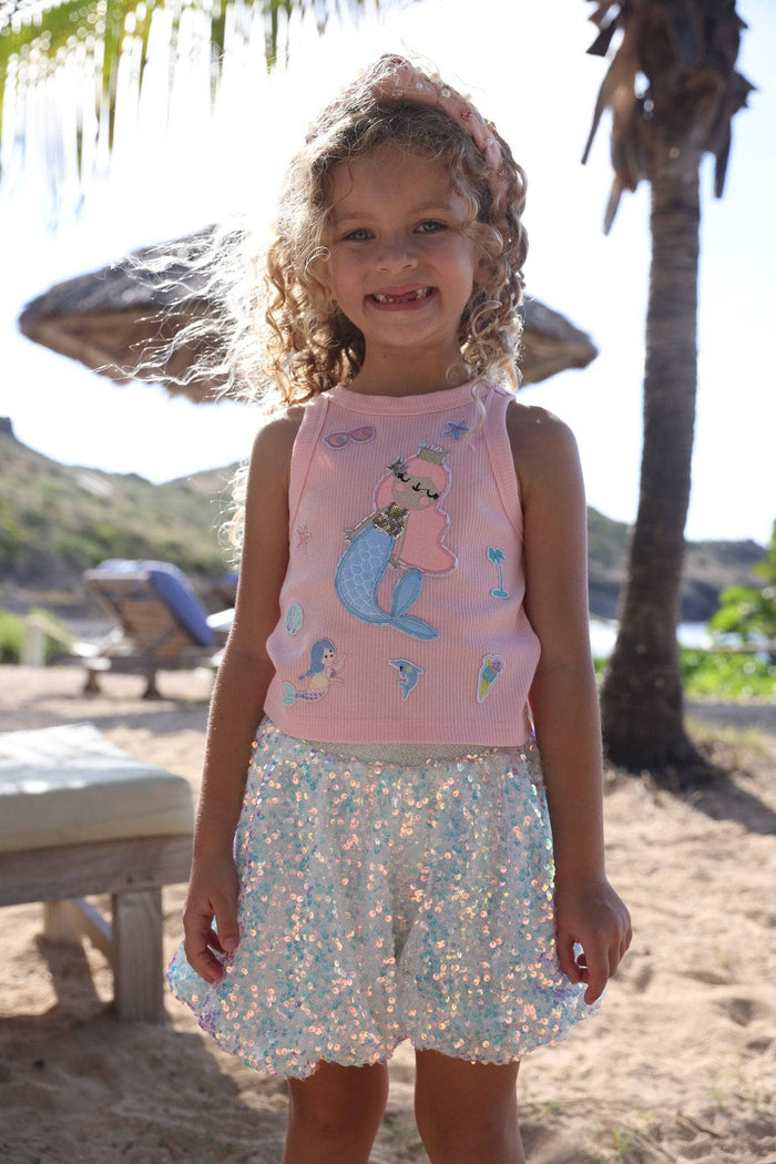 Lola + The Boys Mermaid Patch Tank