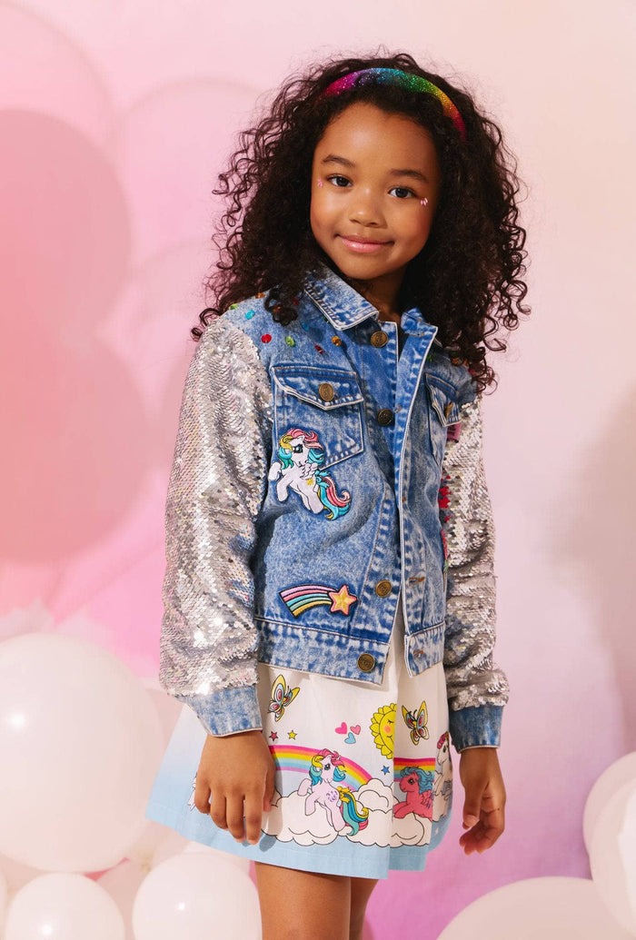Lola + The Boys My Little Pony Denim Jacket