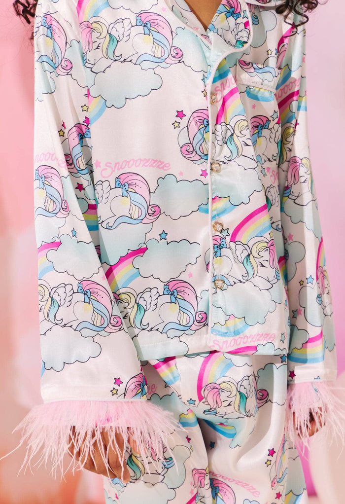 Lola + The Boys My Little Pony Feather Silk Set