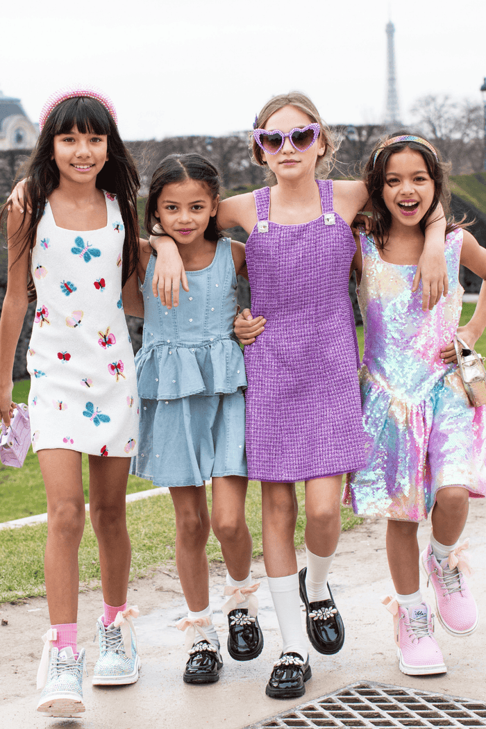 Lola + The Boys Ombre Sequin Tank Dress
