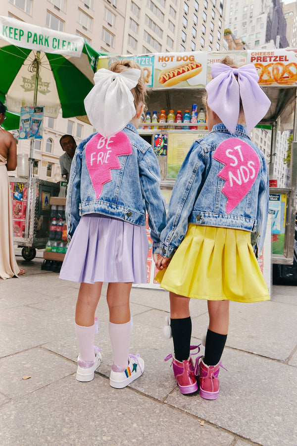 Best friend shop blue jean jacket