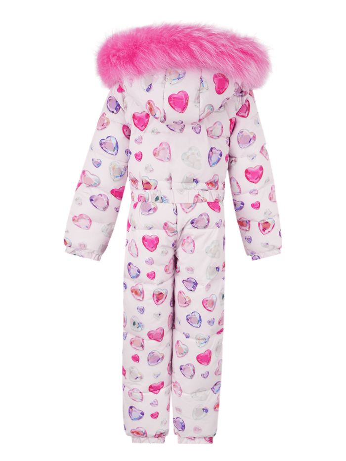 Lola + The Boys Outerwear Diamond Hearts Snowsuit