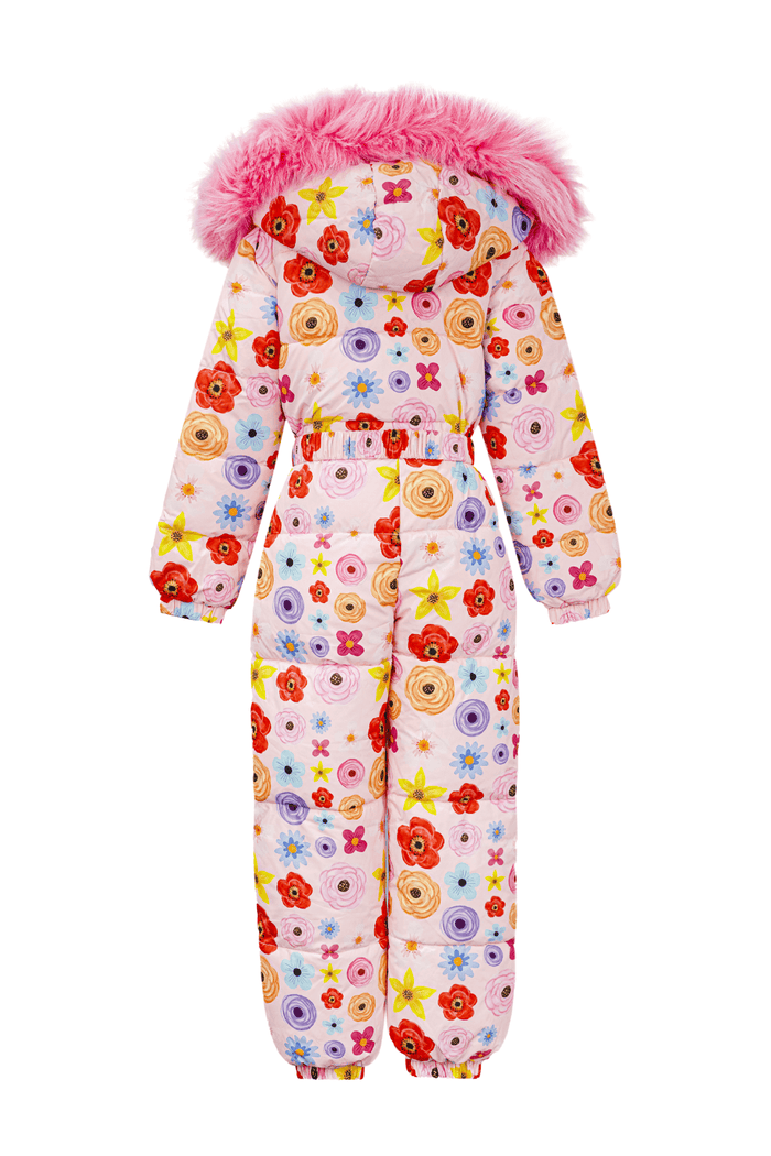 Lola + The Boys Outerwear Flower Power Snowsuit