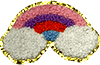 exclude-patch patch Fluffy Rainbow Sunset