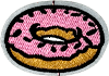 exclude-patch patch Frosted Donut