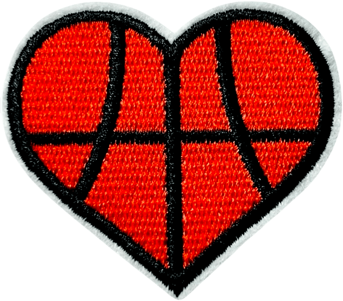 exclude-patch patch Heart-Shaped Basketball