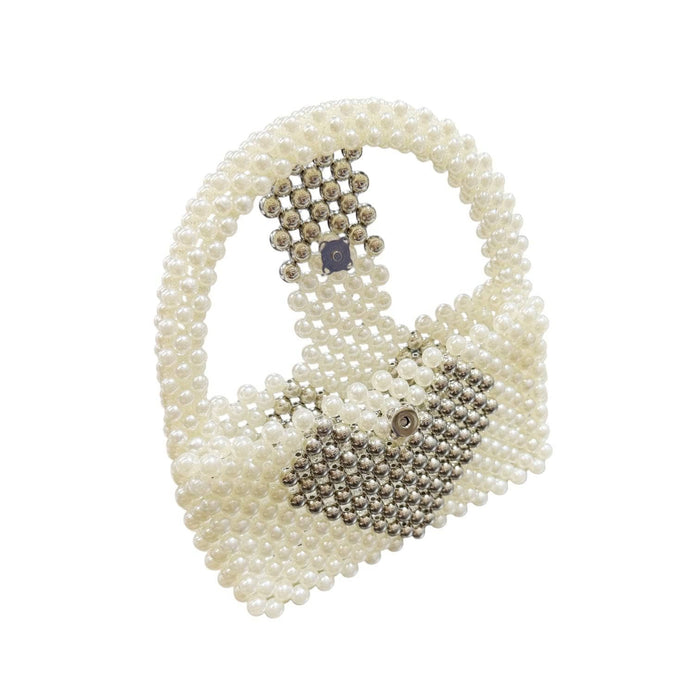 Lola + The Boys Pearl Heart Purse