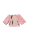 Lola + The Boys 10 Pink Leather Jacket