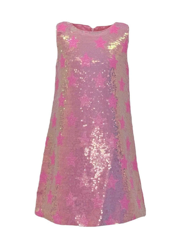 h&m pink sequin shirt dress H&M Pink Sequin Shirt Dress Size XS