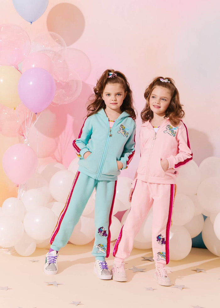Lola + The Boys Pinky I'm So Fly Stripe Set