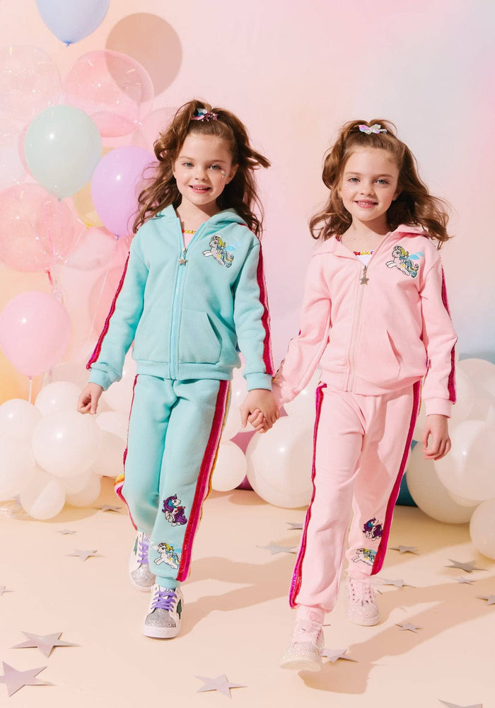 Lola + The Boys Pinky I'm So Fly Stripe Set