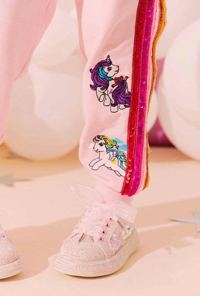 Lola + The Boys Pinky I'm So Fly Stripe Set