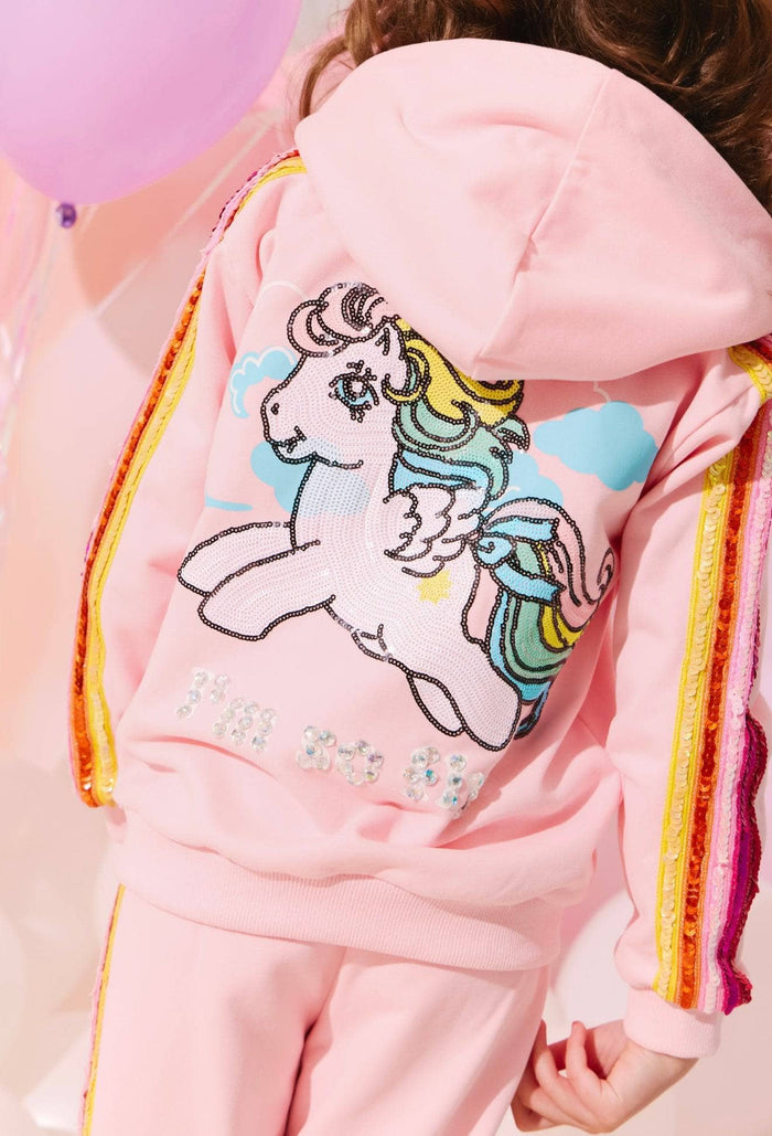 Lola + The Boys Pinky I'm So Fly Stripe Set