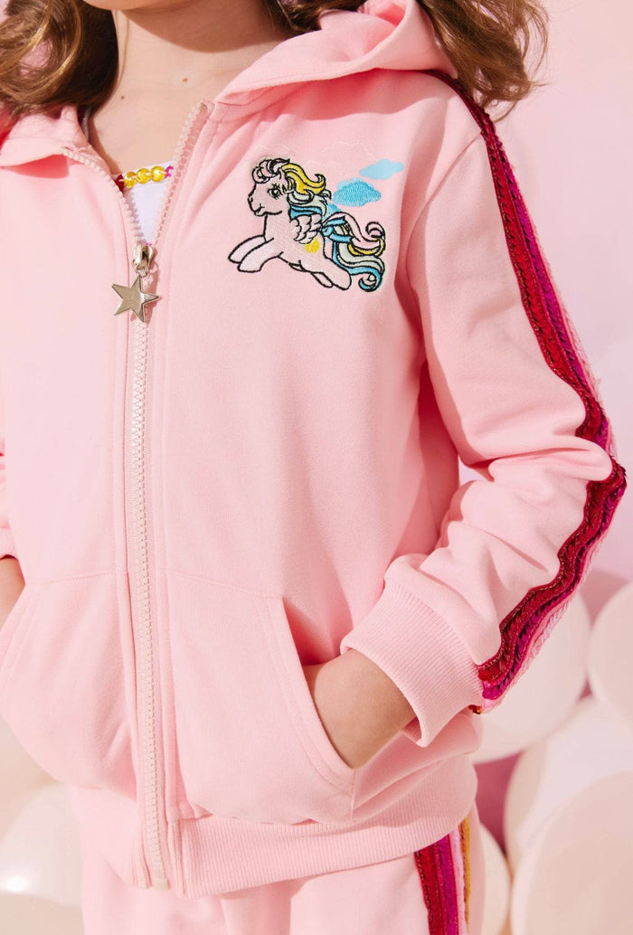 Lola + The Boys Pinky I'm So Fly Stripe Set