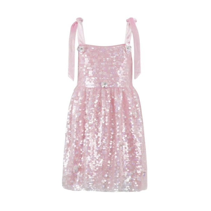 Lola + The Boys Pretty Daisy Sequin Dress