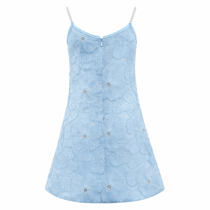 Lola + The Boys Princess Beaded Flowers Dress
