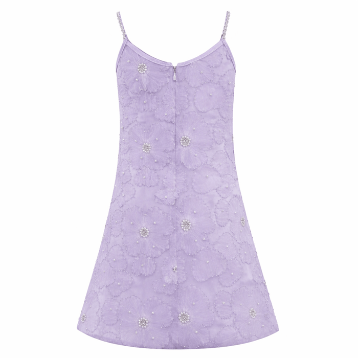 Lola + The Boys Princess Beaded Flowers Dress