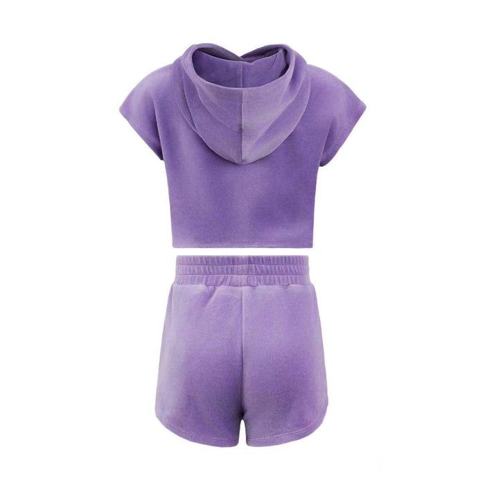 Lola + The Boys Rainbow Candy Short Set