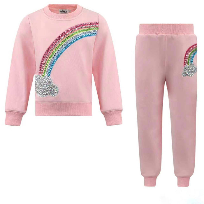 Lola + The Boys Rainbow Dreams Joggers Set