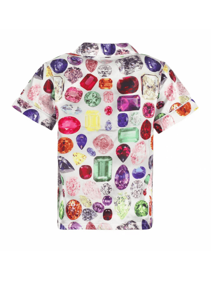 Lola + The Boys Rainbow Gem Silk Set