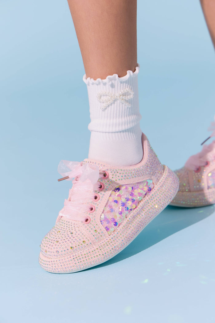 lola-new-arrival Sequin Shimmer Sneakers