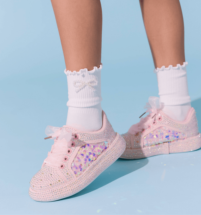 lola-new-arrival Sequin Shimmer Sneakers