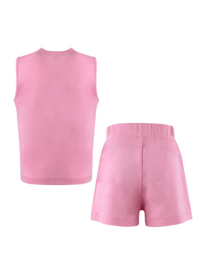 Lola + The Boys Sets Beaded Cherry Dream Short Set