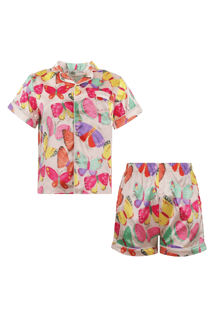 Lola and The Boys Sets Butterfly Garden Silk Set