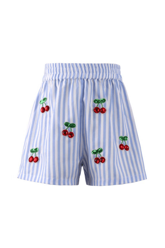 Lola + The Boys Sets Cherry Pop Stripe Set