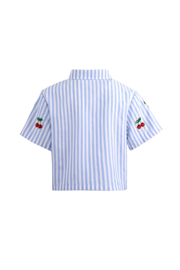 Lola + The Boys Sets Cherry Pop Stripe Set