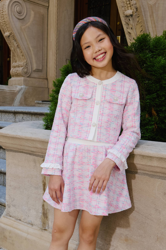Lola + The Boys Sets Cotton Candy Coco Skirt Set