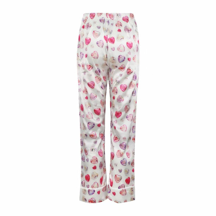 Lola + The Boys Sets Diamond Hearts Silky Set